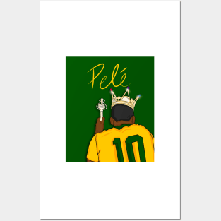 Pele leyenda Posters and Art